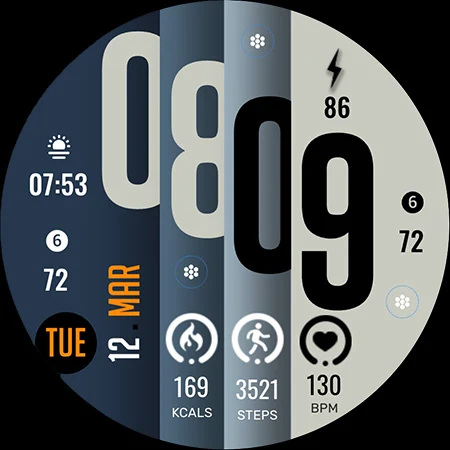 ML2U 147 Watch Face screenshot