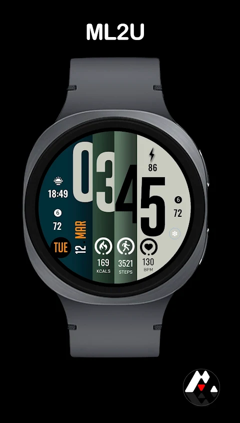 ML2U 147 Watch Face screenshot