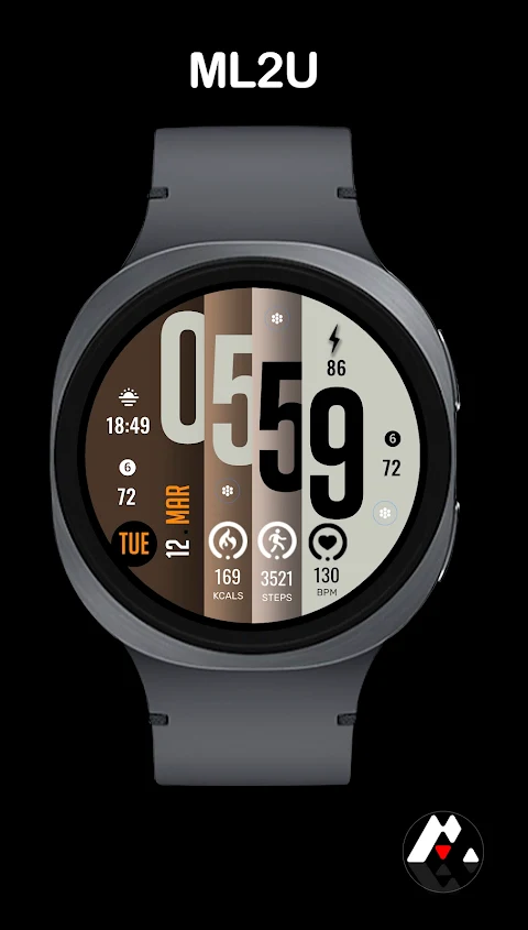 ML2U 147 Watch Face screenshot