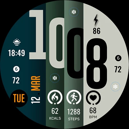 ML2U 147 Watch Face screenshot