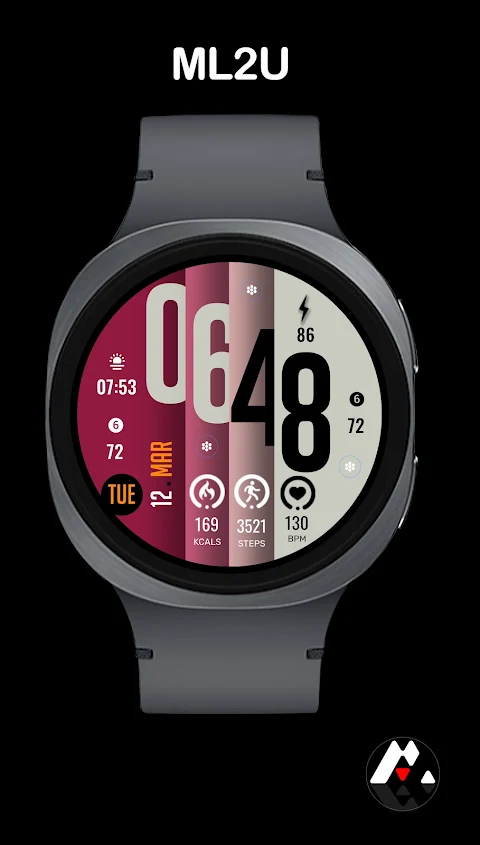 ML2U 147 Watch Face screenshot