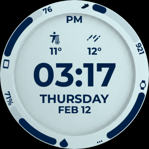 Night Core 02 Digital Watch screenshot