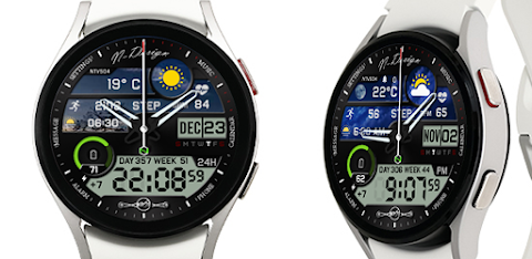 Ntv504 – N Design watch face screenshot