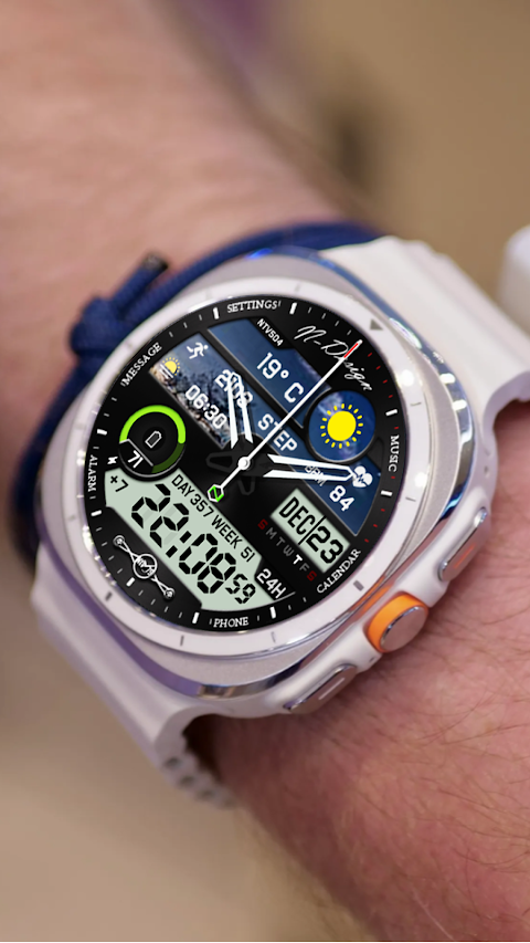 Ntv504 – N Design watch face screenshot