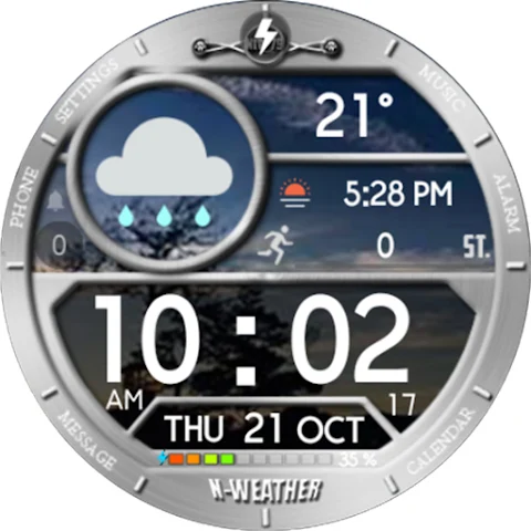 NTV515 – N Style watch face screenshot