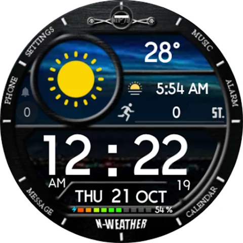 NTV515 – N Style watch face screenshot