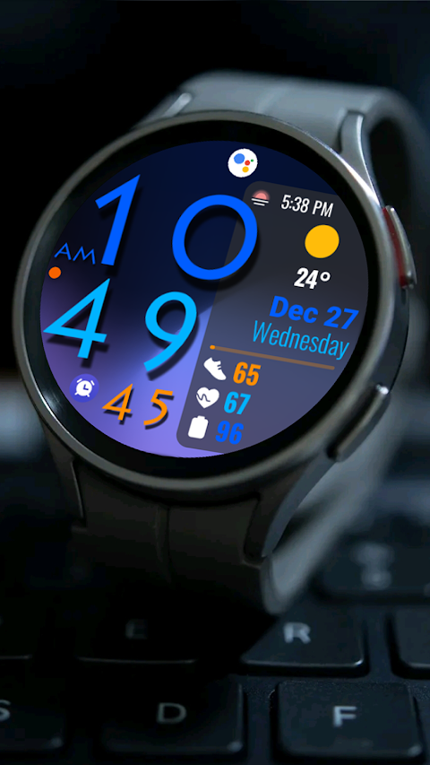 Digital Color WearOS NTV572 screenshot