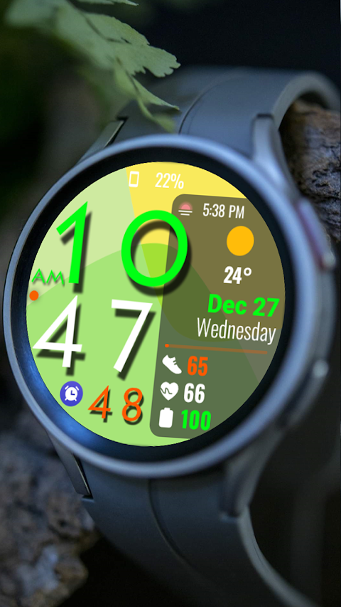 Digital Color WearOS NTV572 screenshot