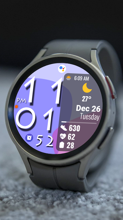 Digital Color WearOS NTV572 screenshot