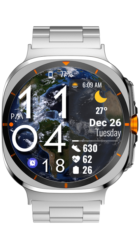 Digital Color WearOS NTV572 screenshot