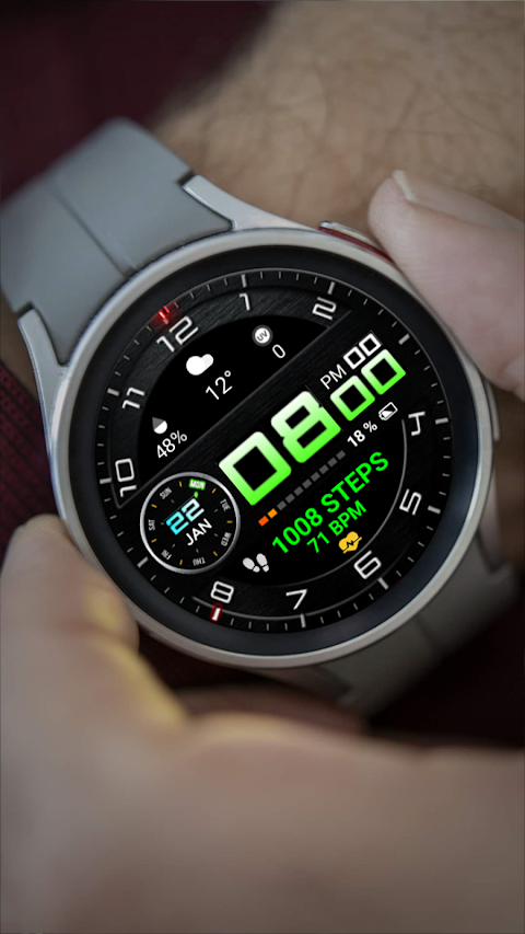 Color Digital WearOS NTV68 screenshot