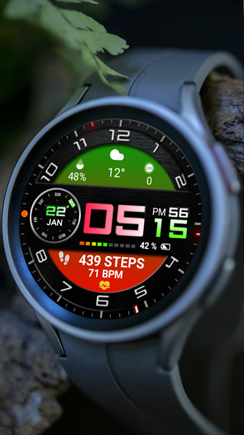 Color Digital WearOS NTV68 screenshot