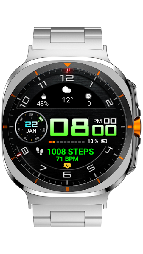 Color Digital WearOS NTV68 screenshot