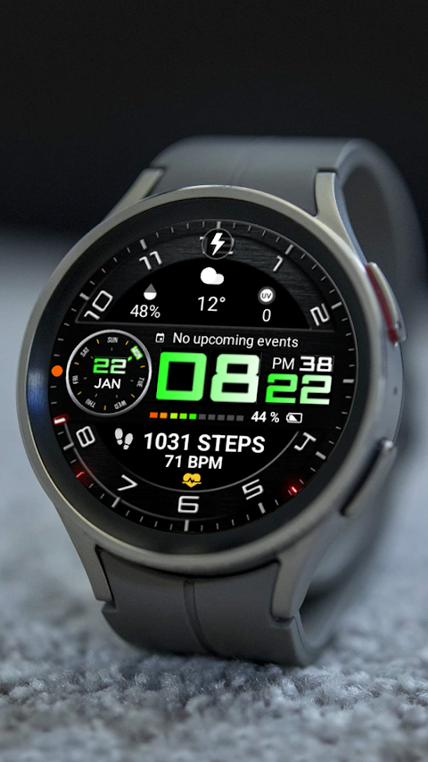 Color Digital WearOS NTV68 screenshot