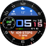 Color Digital WearOS NTV68
