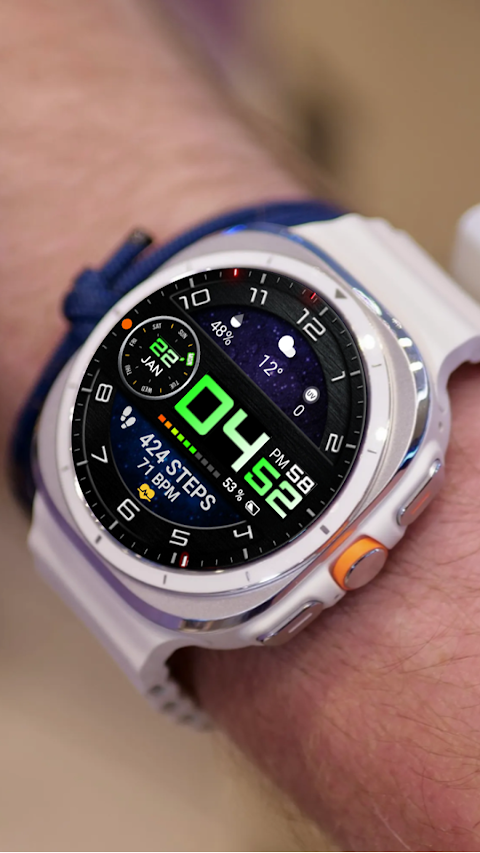 Color Digital WearOS NTV68 screenshot