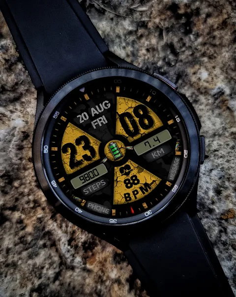 WIN Nuclear PRO Watch face screenshot