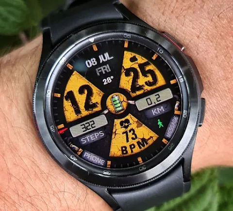 WIN Nuclear PRO Watch face screenshot