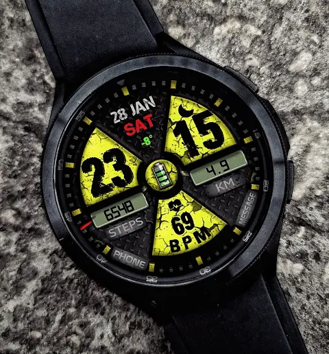 WIN Nuclear PRO Watch face screenshot