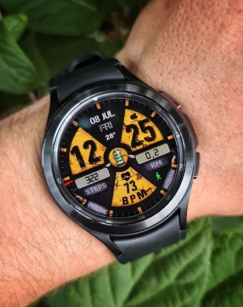 WIN Nuclear PRO Watch face screenshot