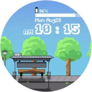 OniOn watchface 005 Pixel