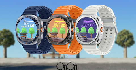 OniOn watchface 005 Pixel screenshot