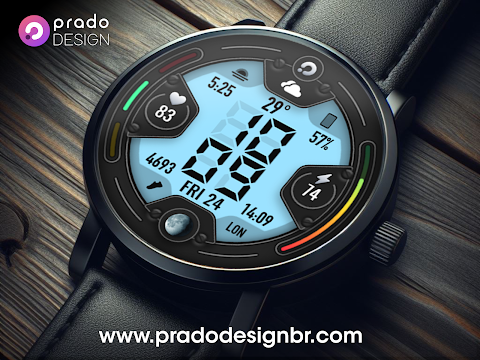 P001 Digital Watch Face screenshot