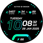 Rush: Digital Watch Face