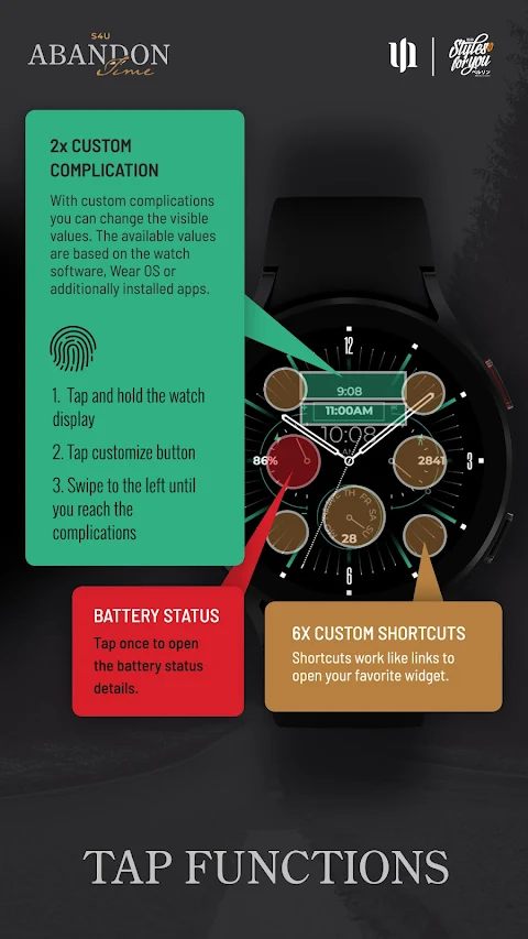 S4U Abandon Time watch face screenshot