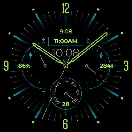 S4U Abandon Time watch face screenshot