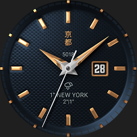 S4U Kyoto realistic watch face screenshot