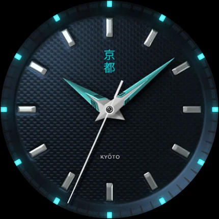S4U Kyoto realistic watch face screenshot