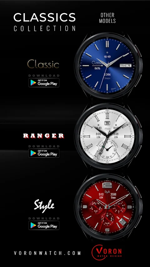 Voron CLASSIC II Watch Face screenshot