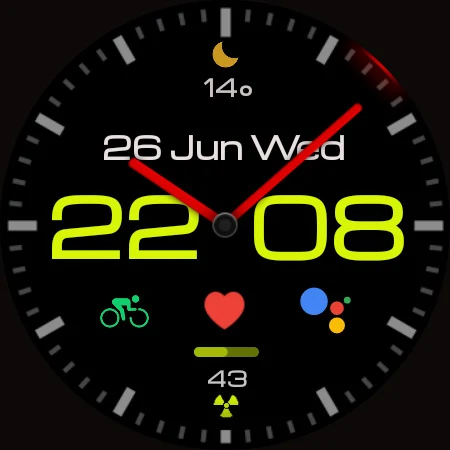 WIN – MOD4 Hybrid watch face screenshot