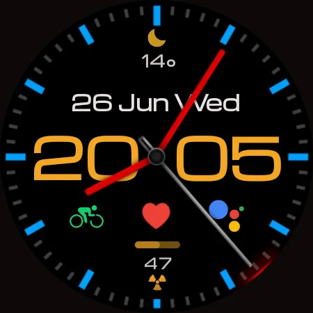 WIN – MOD4 Hybrid watch face screenshot