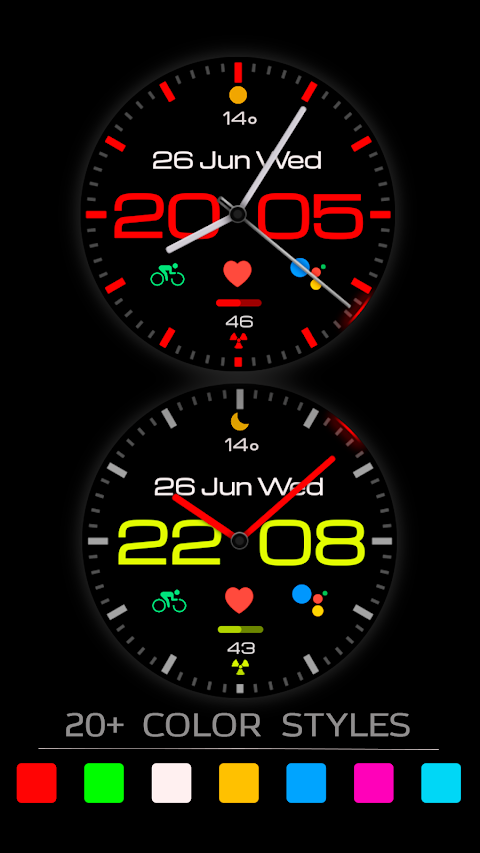 WIN – MOD4 Hybrid watch face screenshot
