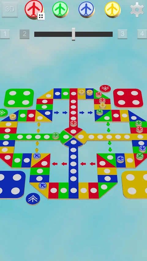 Ludo 3D – Aeroplane Chess screenshot