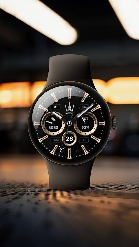WAW001 Hybrid Watch Face screenshot