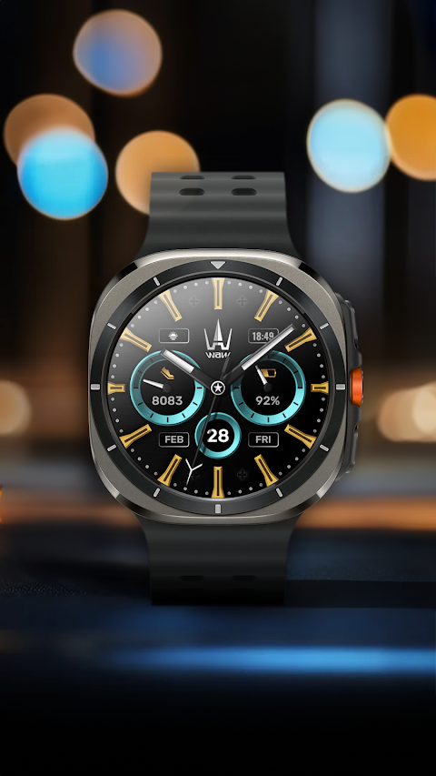 WAW001 Hybrid Watch Face screenshot