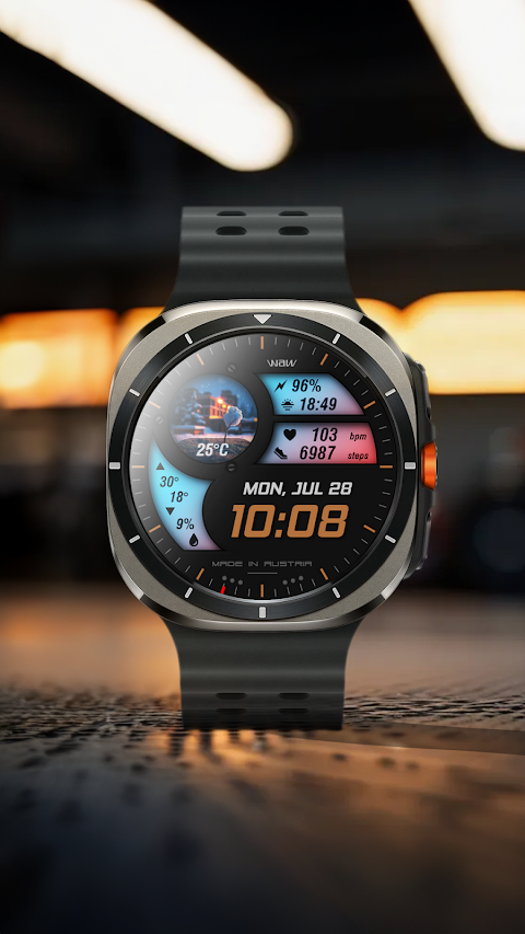 WAW016 Progressive Watch Face screenshot