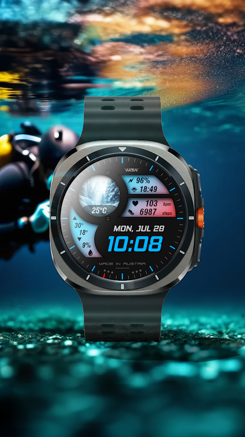 WAW016 Progressive Watch Face screenshot