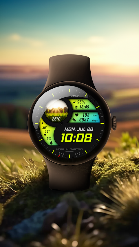 WAW016 Progressive Watch Face screenshot