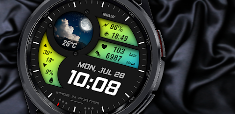 WAW016 Progressive Watch Face screenshot