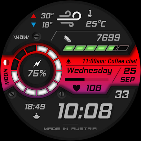WAW022 Swanky Digital Watch screenshot