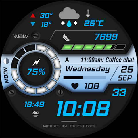 WAW022 Swanky Digital Watch screenshot
