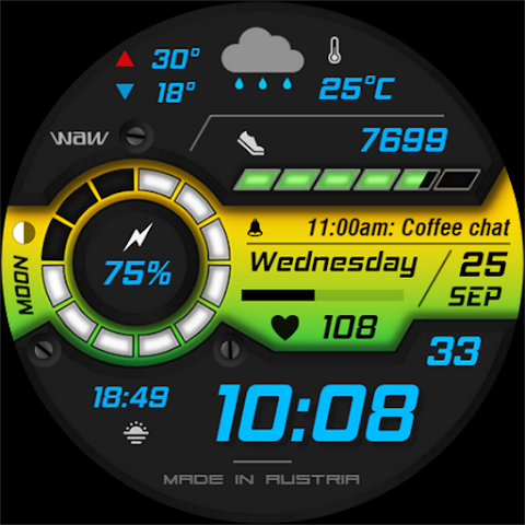 WAW022 Swanky Digital Watch screenshot