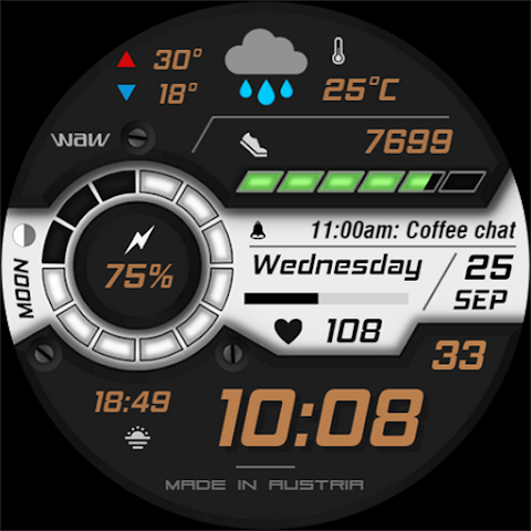 WAW022 Swanky Digital Watch screenshot