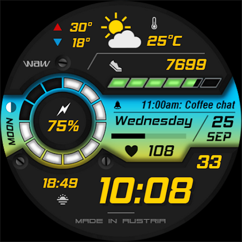 WAW022 Swanky Digital Watch screenshot