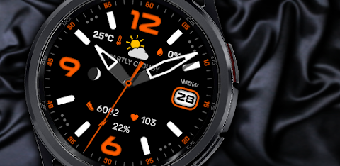 WAW025 Posh Tech Watch Face screenshot