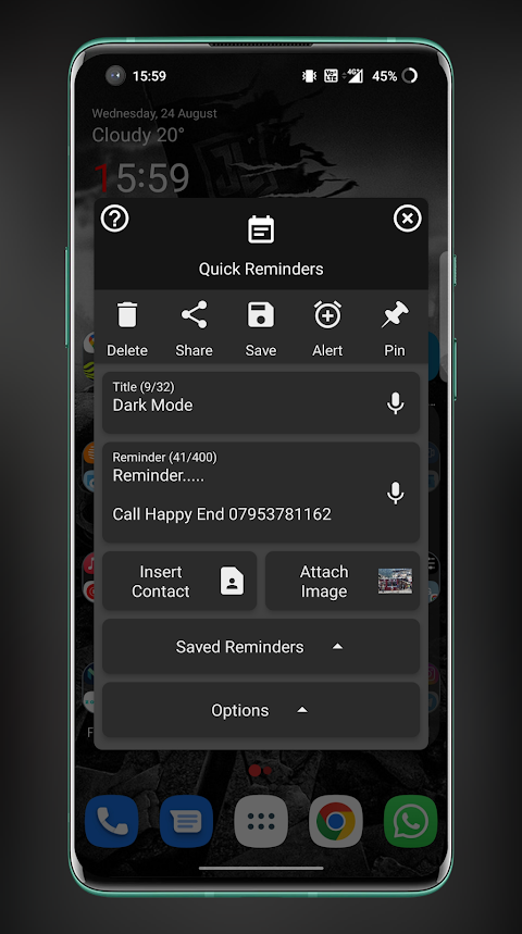 Quick Reminders: To Do Notes screenshot